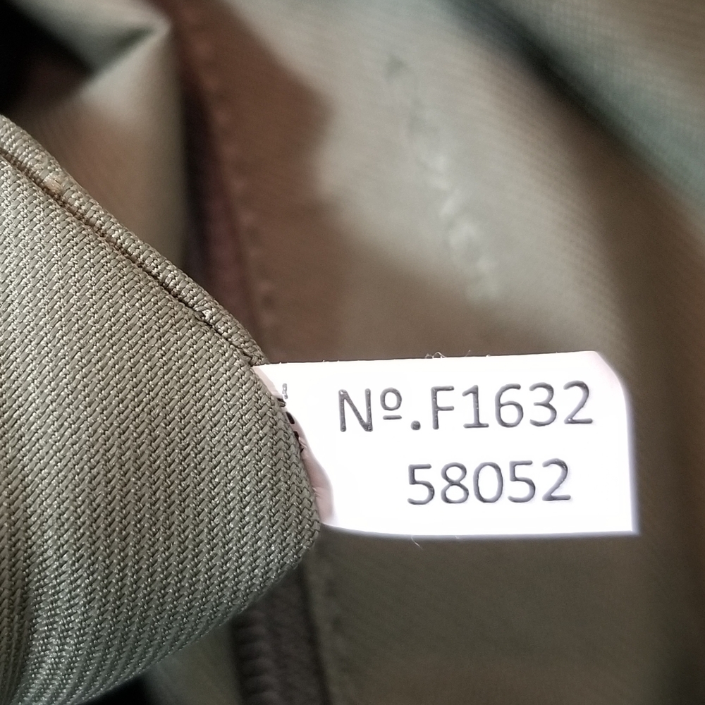 🔥LAST1♨️COACH BNWT Leather Large Bag Olive - Picture 10 of 17
